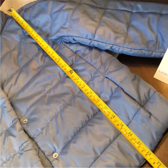 💙 Laurier & Co, Silky comfy lightweight puffer jacket snaps close 🇨🇦 - Picture 15 of 15